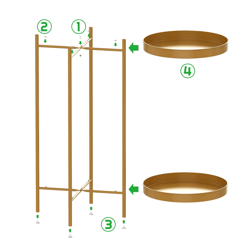 OVICAR plant stand next to common objects showing height and scale benefit