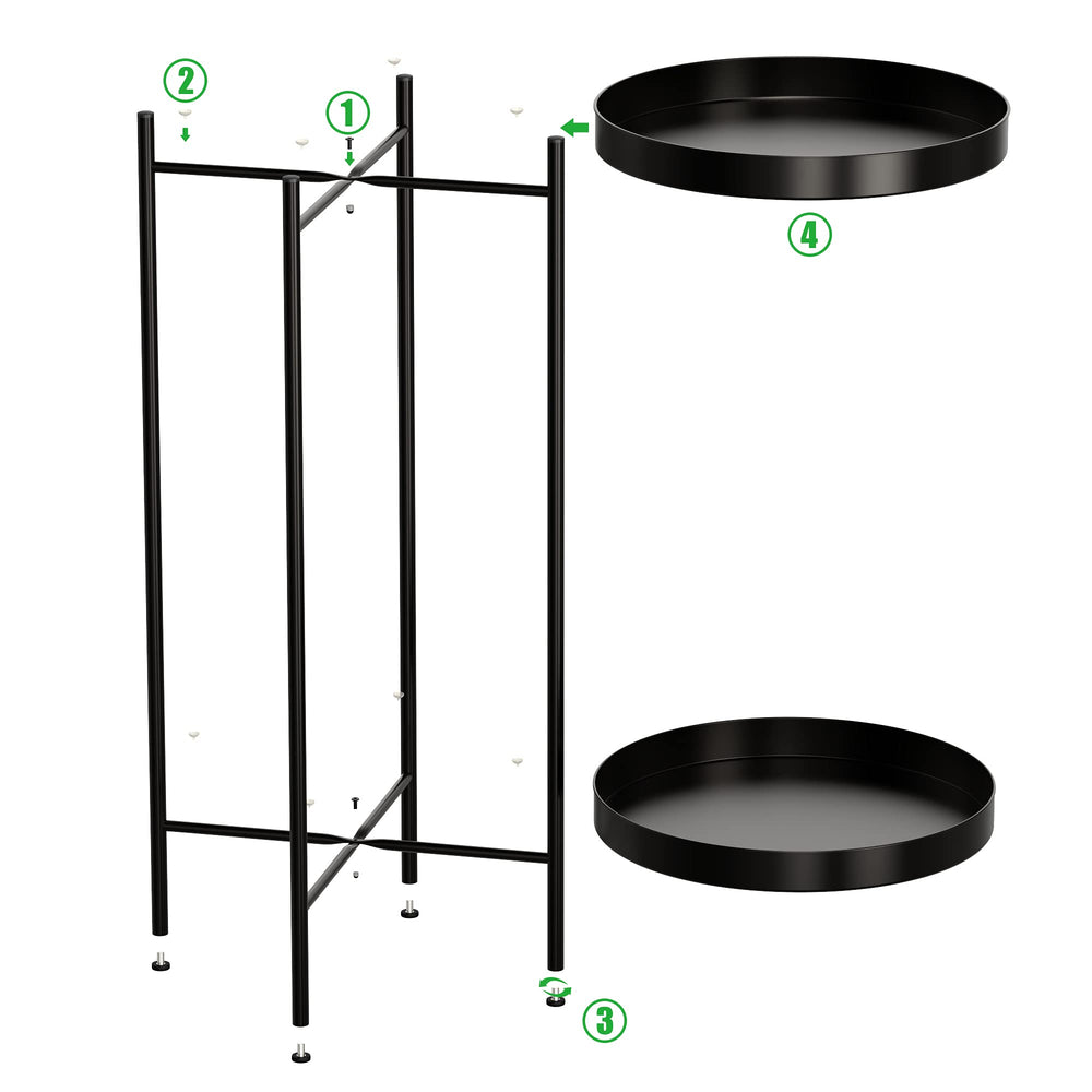 OVICAR next to ruler showing dimensions and fit for 10.5-inch pots