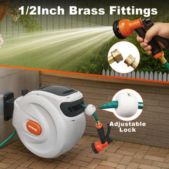 OVIIEVEK 180° swivel bracket mounted showing wide coverage benefit