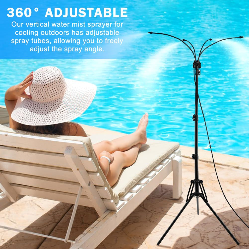 Ovrimelle telescoping stand height demonstrated for versatile placement