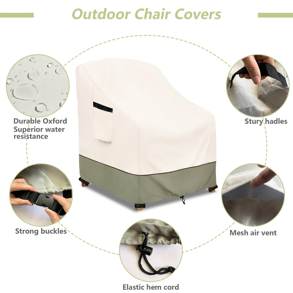 Owlcover bottom buckle and drawstring securing cover tightly in wind