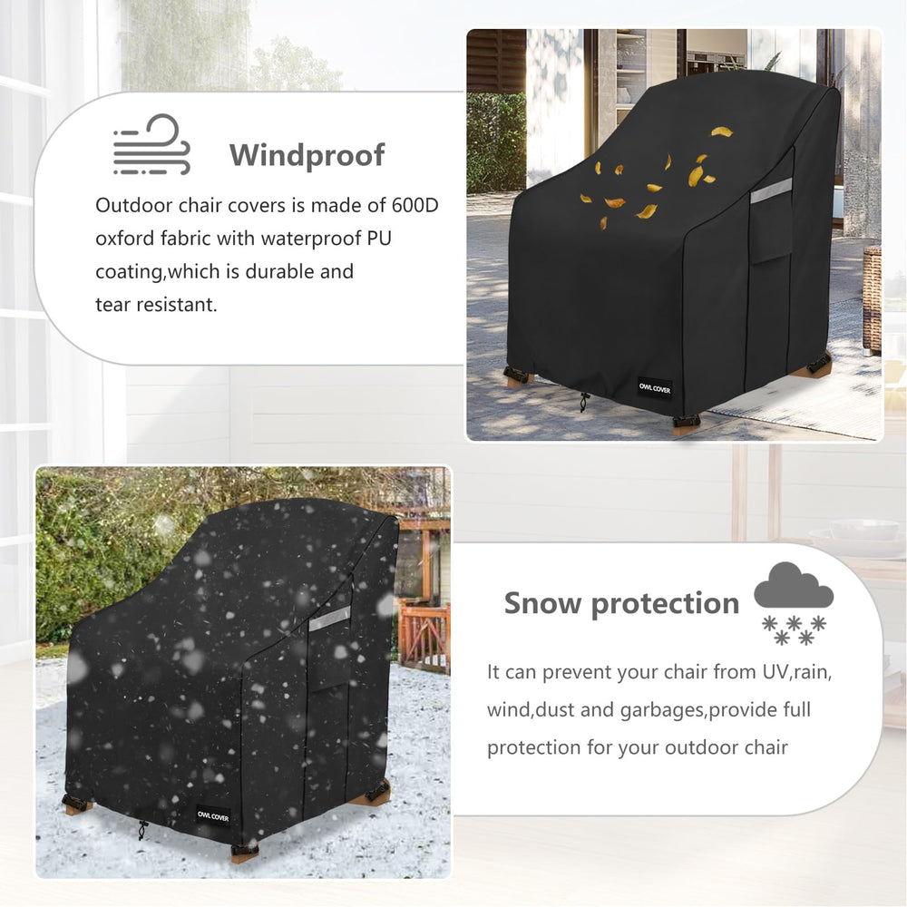 Owlcover side handle detail for easy installation and removal by one person