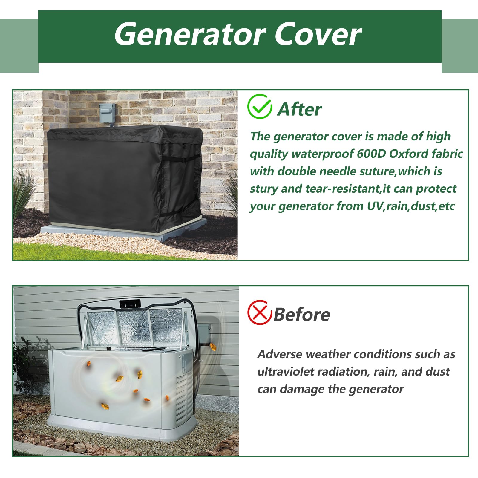 Owlcover folded in included storage bag for compact off-season storage convenience