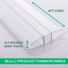 OWLHAUS close-up of connector channel highlighting snug panel grip