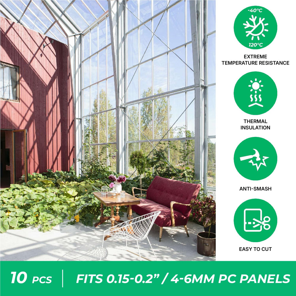 OWLHAUS ten-piece pack contents for easy greenhouse upgrades
