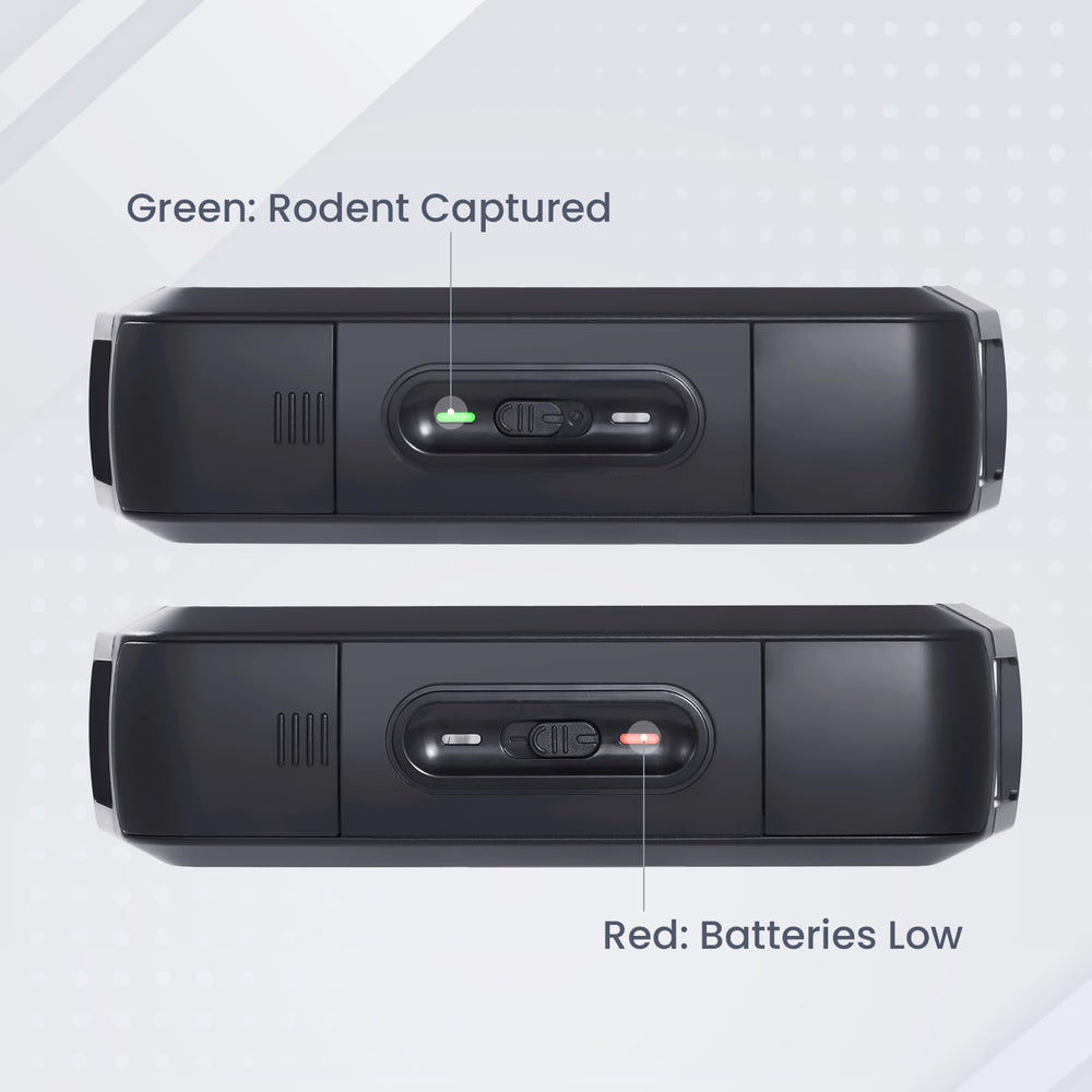 OWLTRA EMZ Plus next to a hand to show scale and easy placement in small spaces