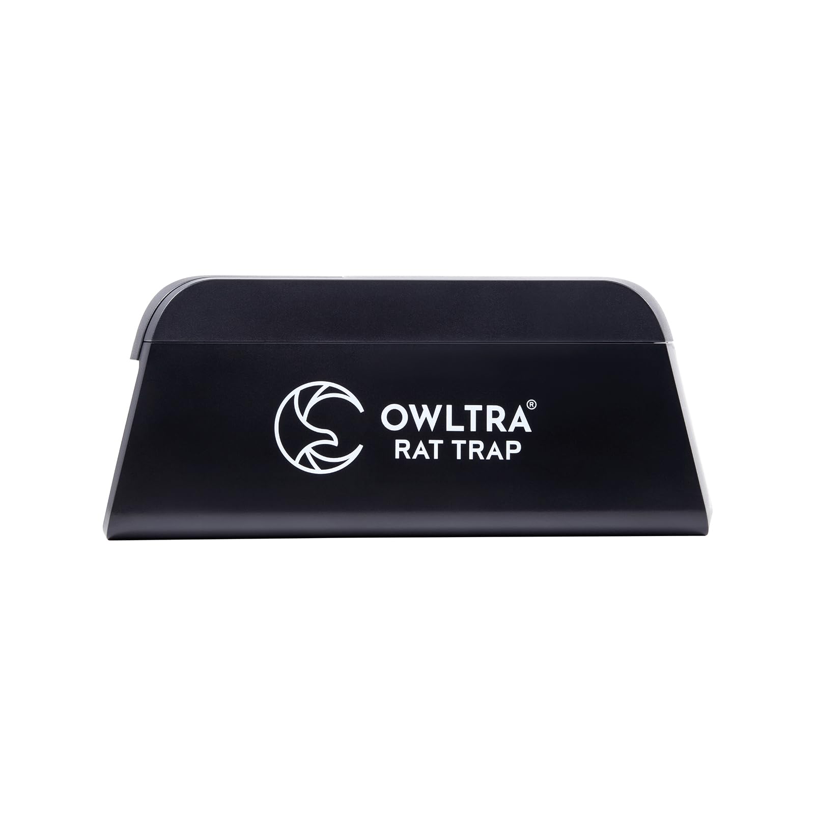 OWLTRA front view showing trap entrance and compact design for discreet placement