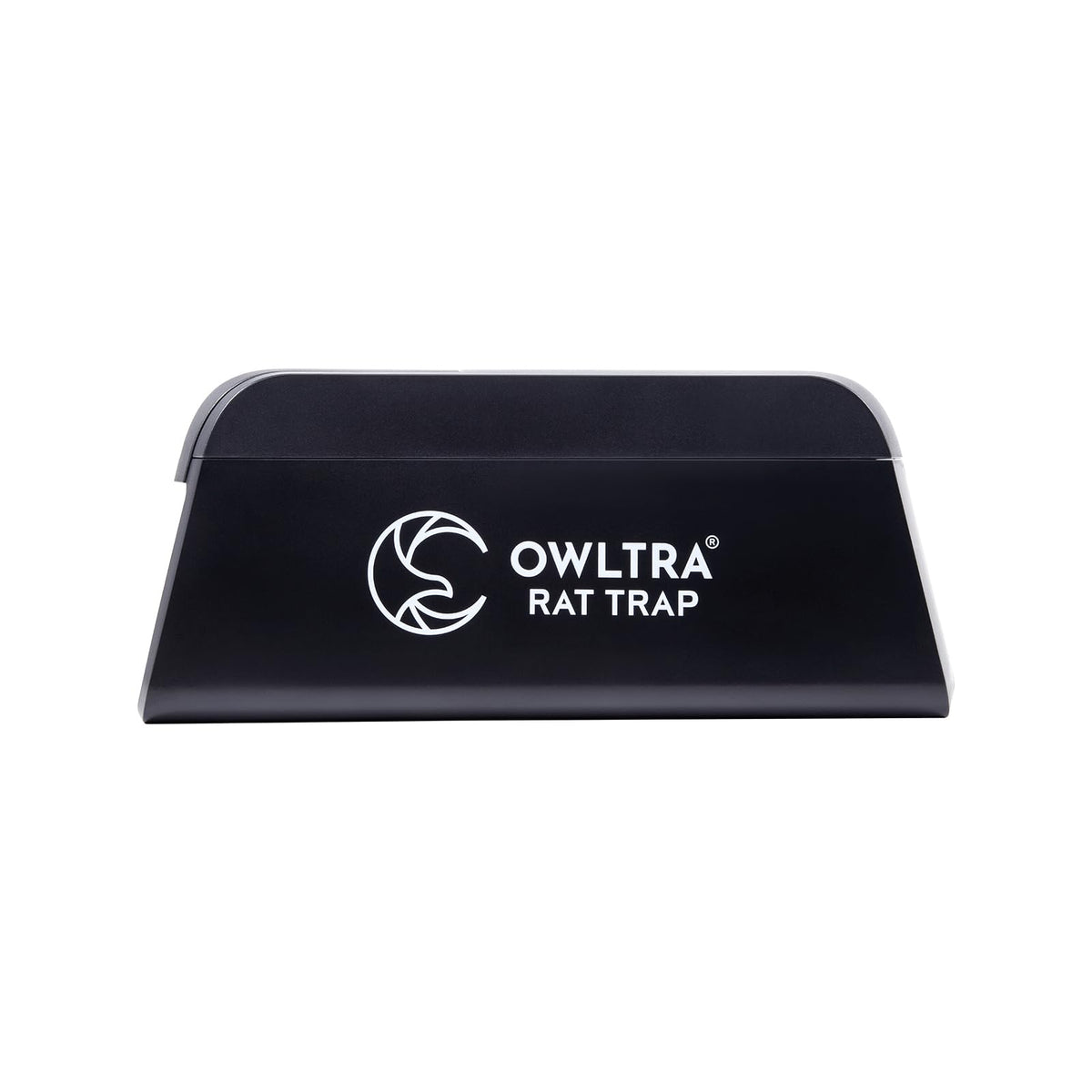 OWLTRA front view showing trap entrance and compact design for discreet placement