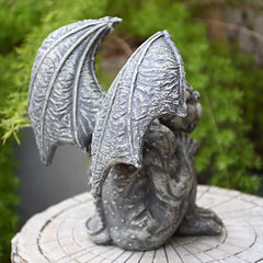 OwMell side profile showing wings and posture for visual character and depth