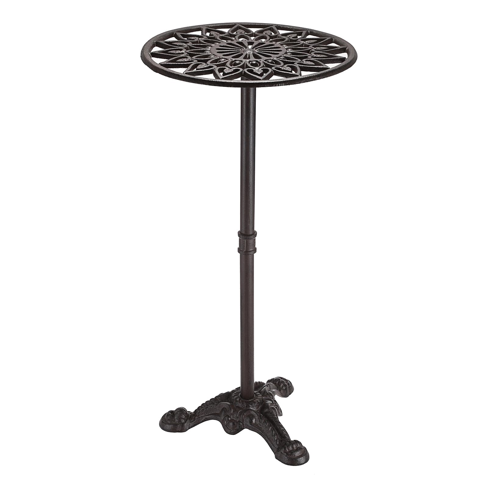 OwnMy cast iron plant stand front view showing stable heavy-duty support