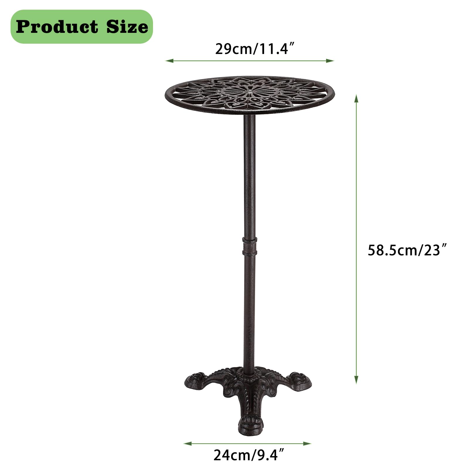 OwnMy tripod base close-up protecting floor and preventing scratches