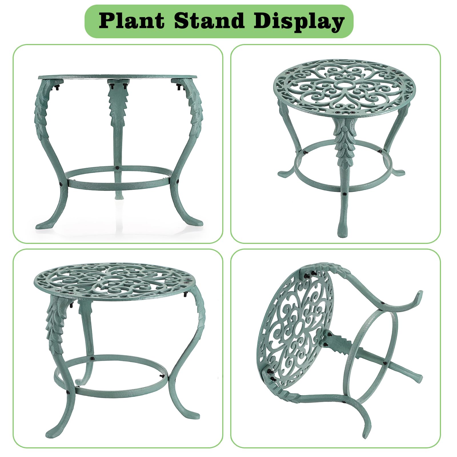 OwnMy scaled with pot displaying a large planter on the stand to show height and load capacity