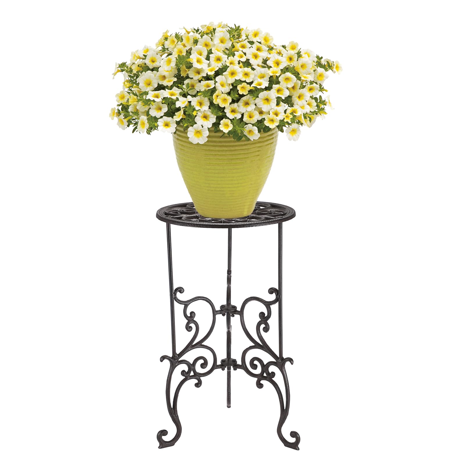 OwnMy stand beside chair showing height comparison and space-saving benefit