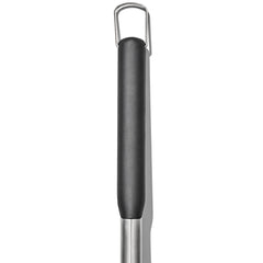 OXO soft-grip handle with hanging loop for secure grip and convenient storage
