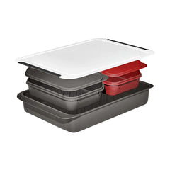 オクソアウトドア front packaging showing compact portable prep set and benefits