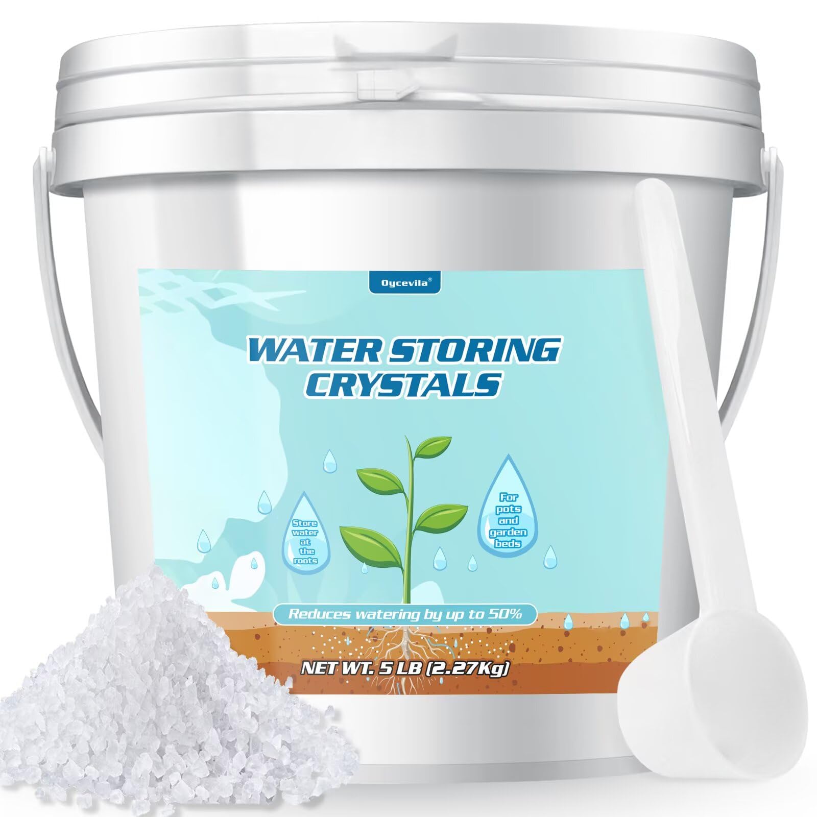 Oycevila front packaging 5lb bag showing product and benefits