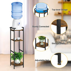 OYEAL middle shelf with cups and accessories for easy access and organization