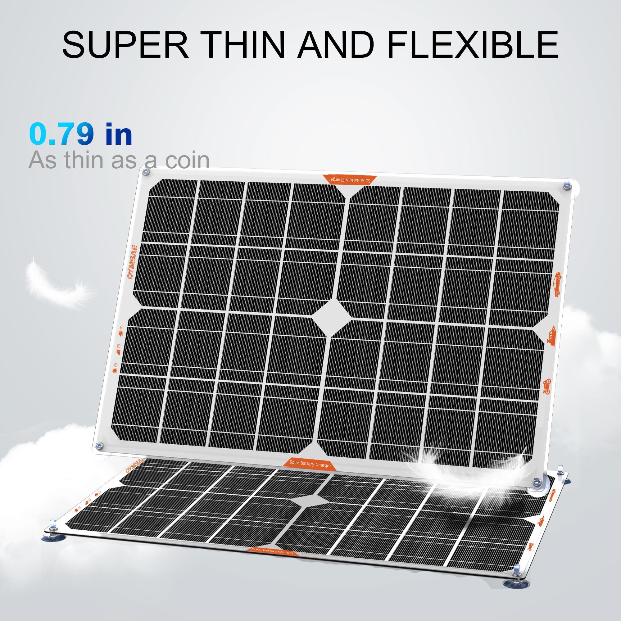 OYMSAE epoxy backplate detail highlighting reinforced durability and weather resistance