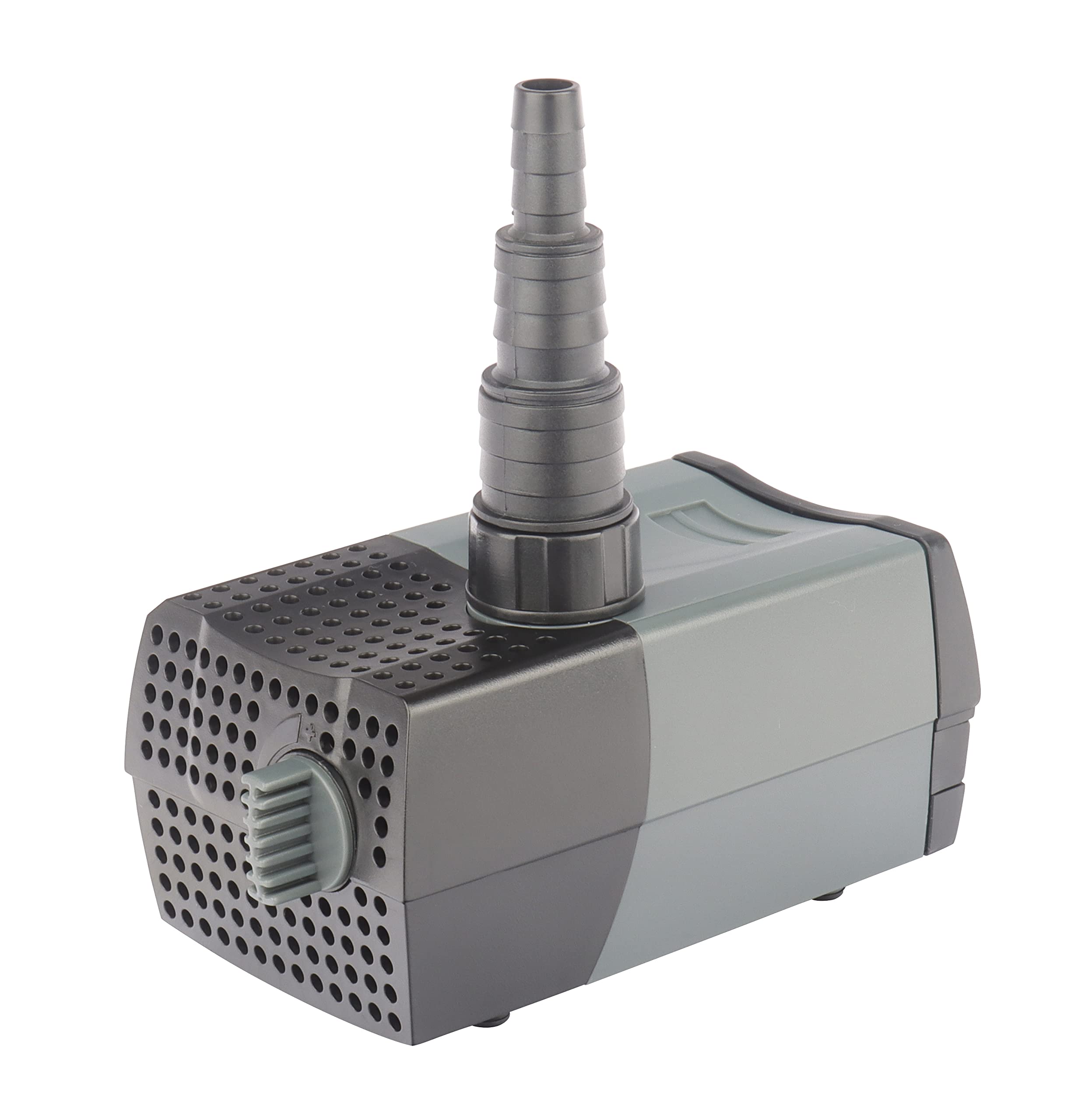 OYO WATER close-up of nozzle connection for quick tool-free swaps