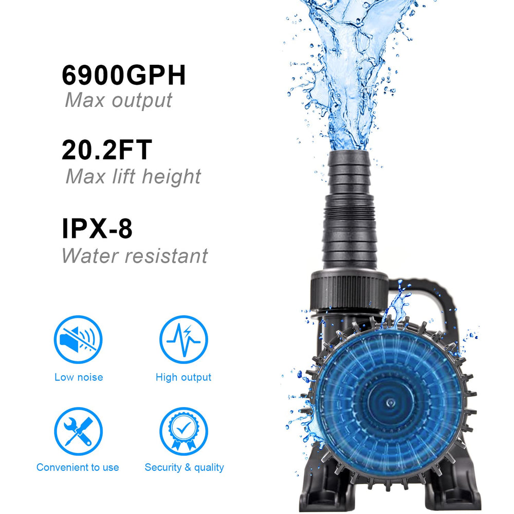 OYO WATER closeup of rotor assembly highlighting easy maintenance benefit