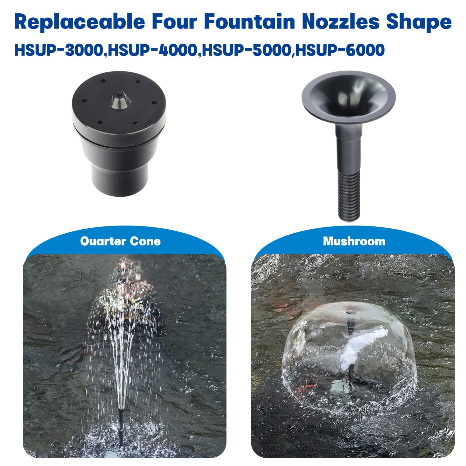 OYO WATER adjustment knobs detail for precise flow control