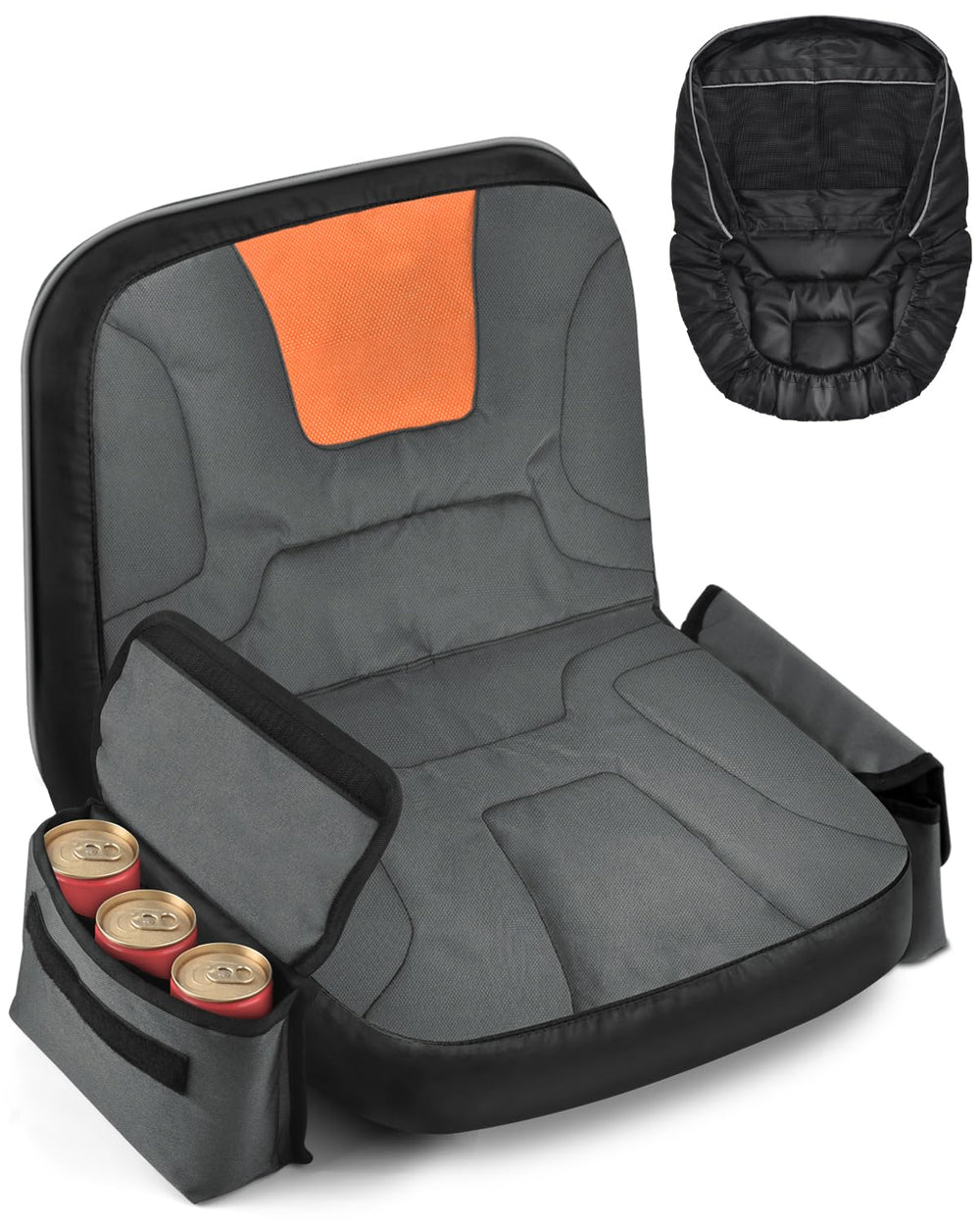 PACETAP front view seat cover showing full protection and durable finish