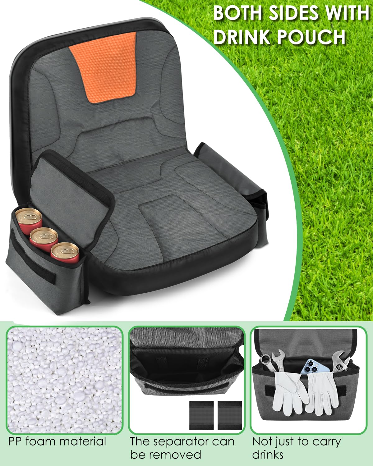 PACETAP installed on tractor seat demonstrating brand compatibility and fit