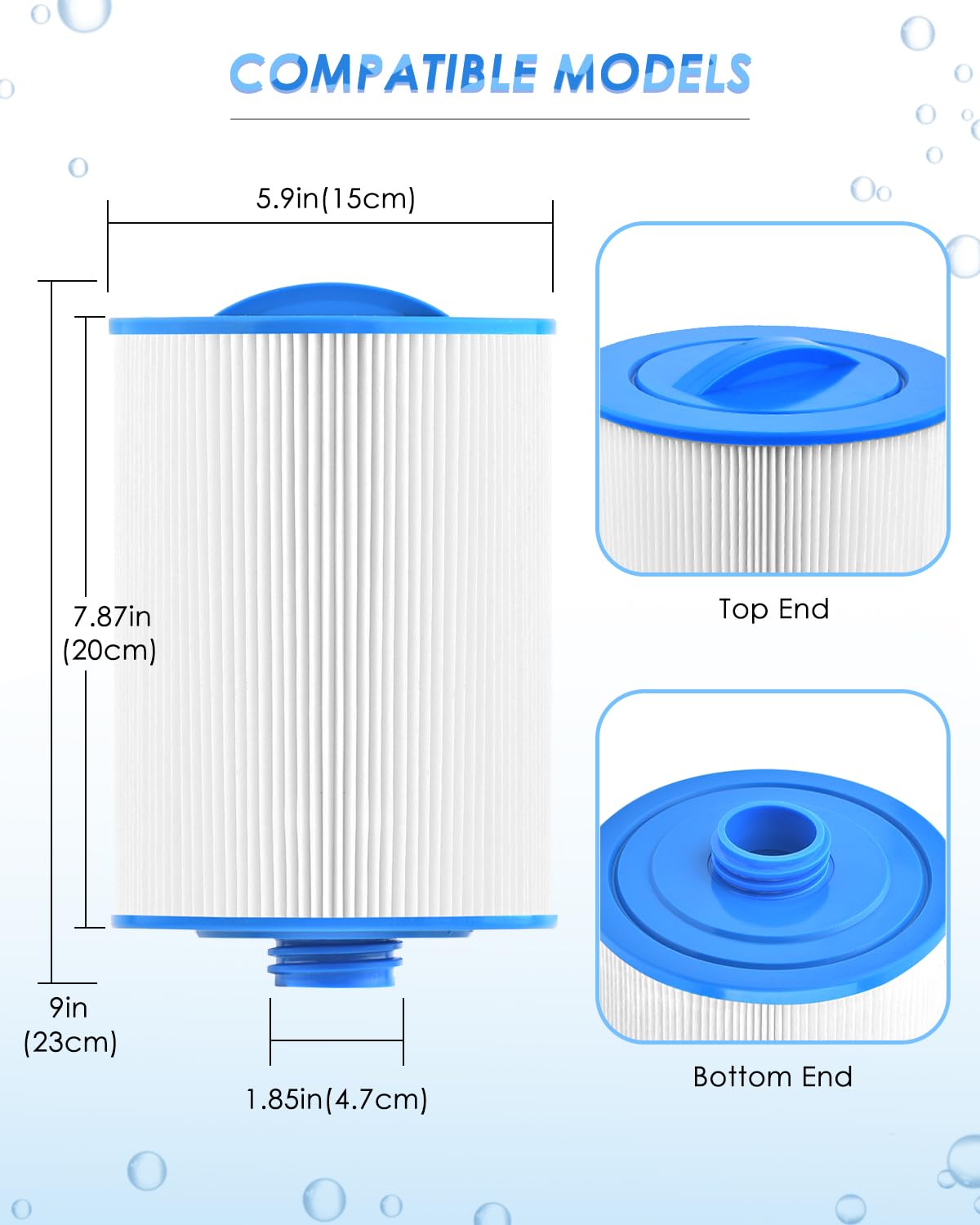PACETAP detailed view of 1 1/2" SAE threaded base ensuring secure seal