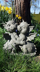 Pacific Giftware close-up of stone finish detail highlighting texture and handcrafted look