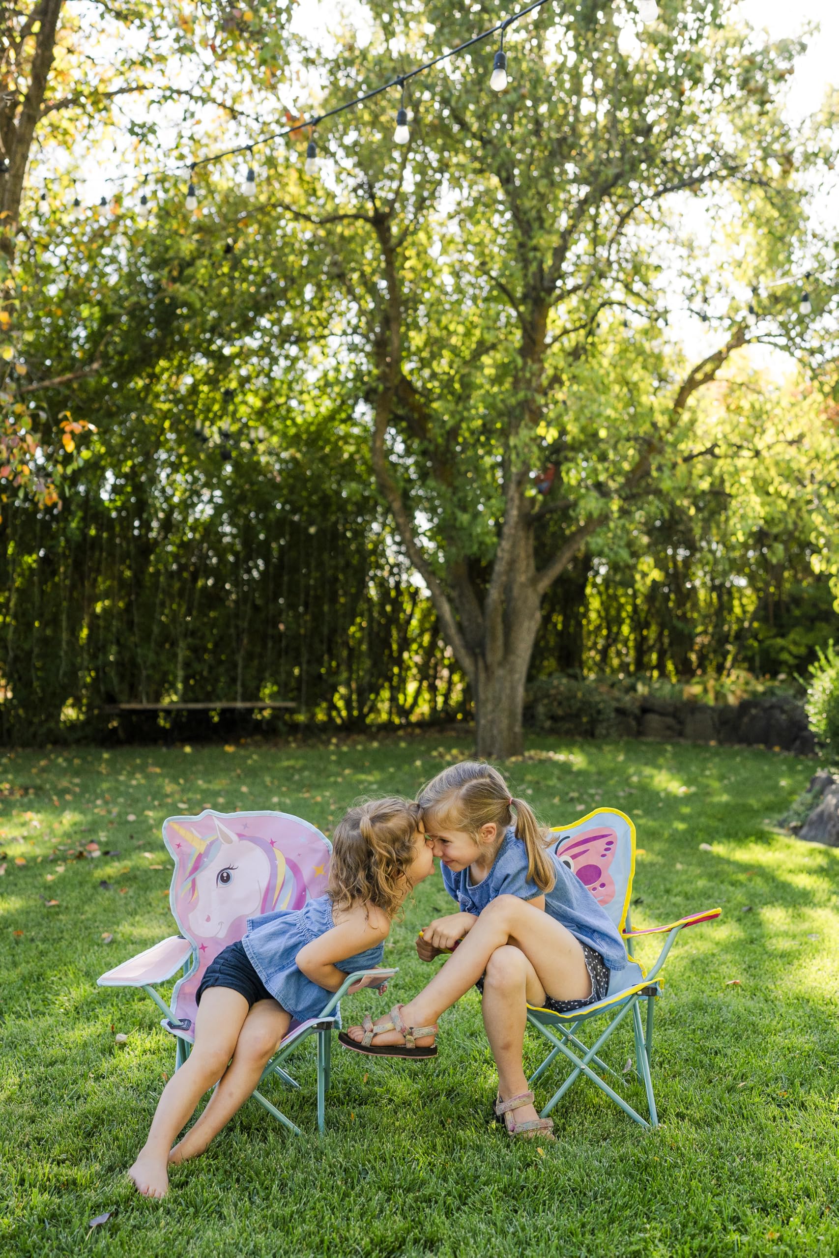 Pacific Play Tents Bailey safety lock detail emphasizing secure, anti-collapse feature