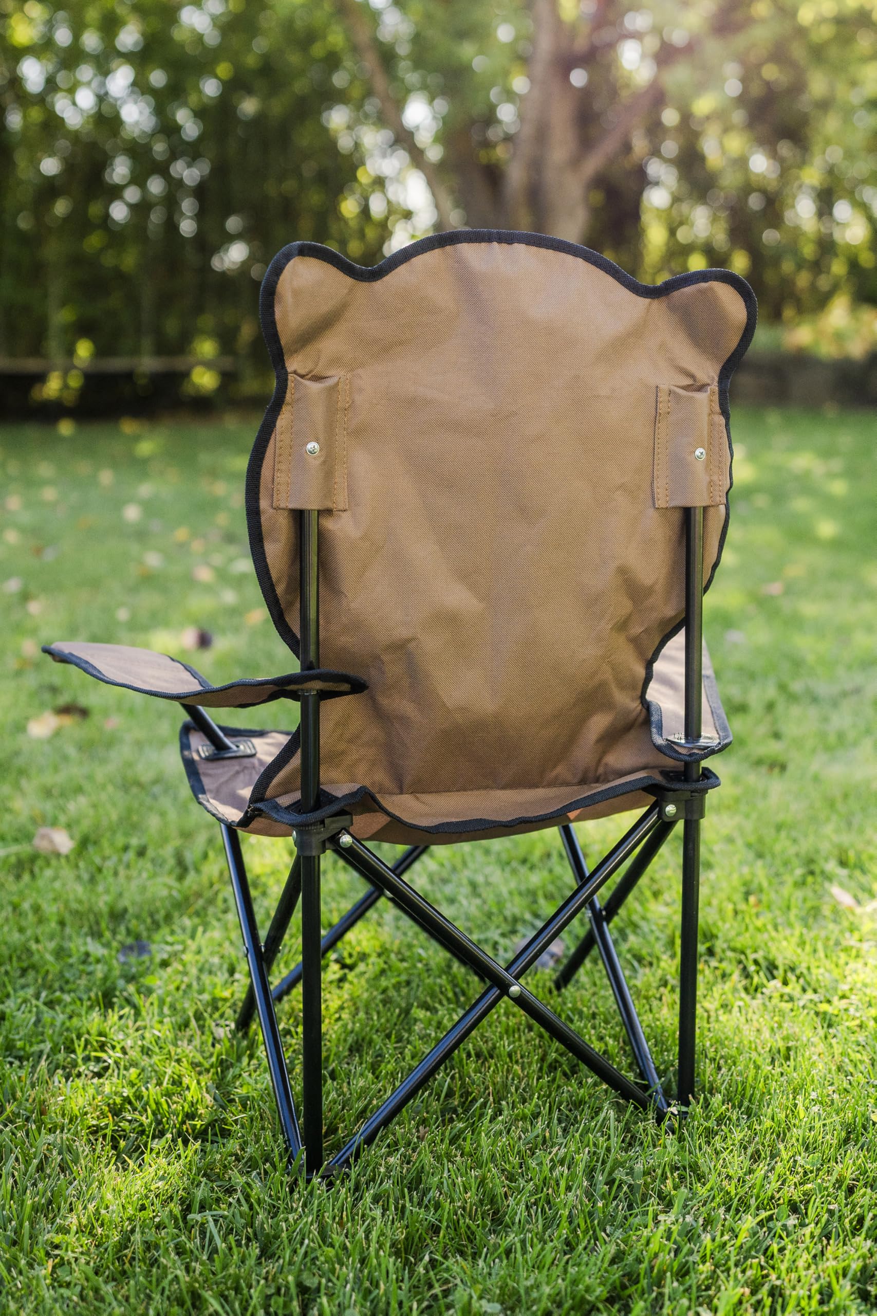 Pacific Play Tents Bernie in backyard lifestyle setting encouraging outdoor imaginative play benefit