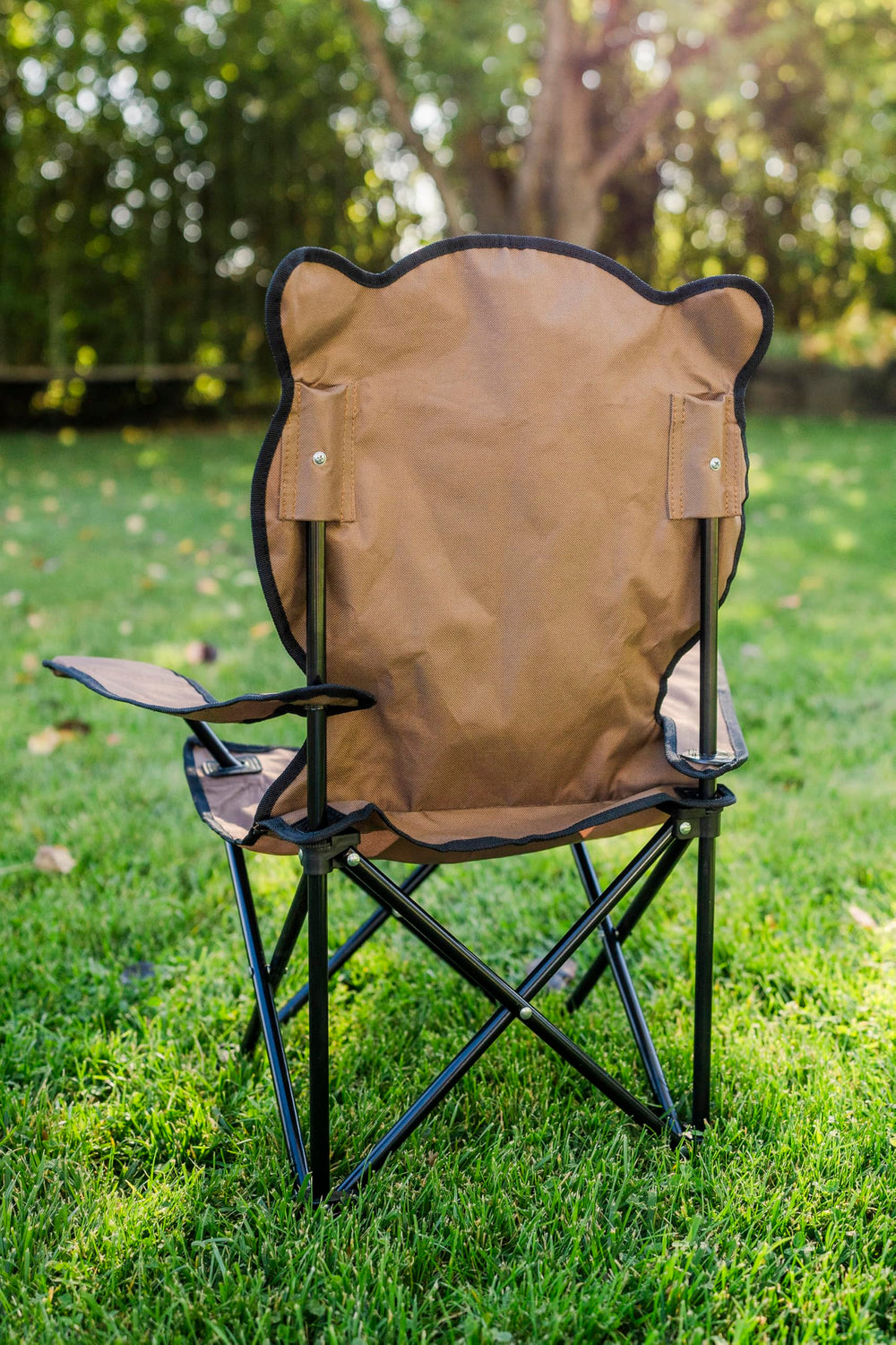 Pacific Play Tents Bernie in backyard lifestyle setting encouraging outdoor imaginative play benefit