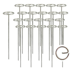 Palmhomee front packaging showing 100 galvanized staples and benefits
