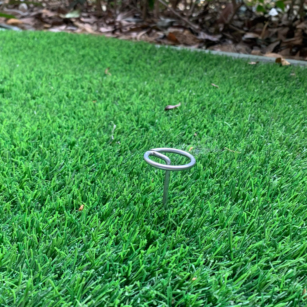 Palmhomee securing landscape fabric benefits tidy weed control