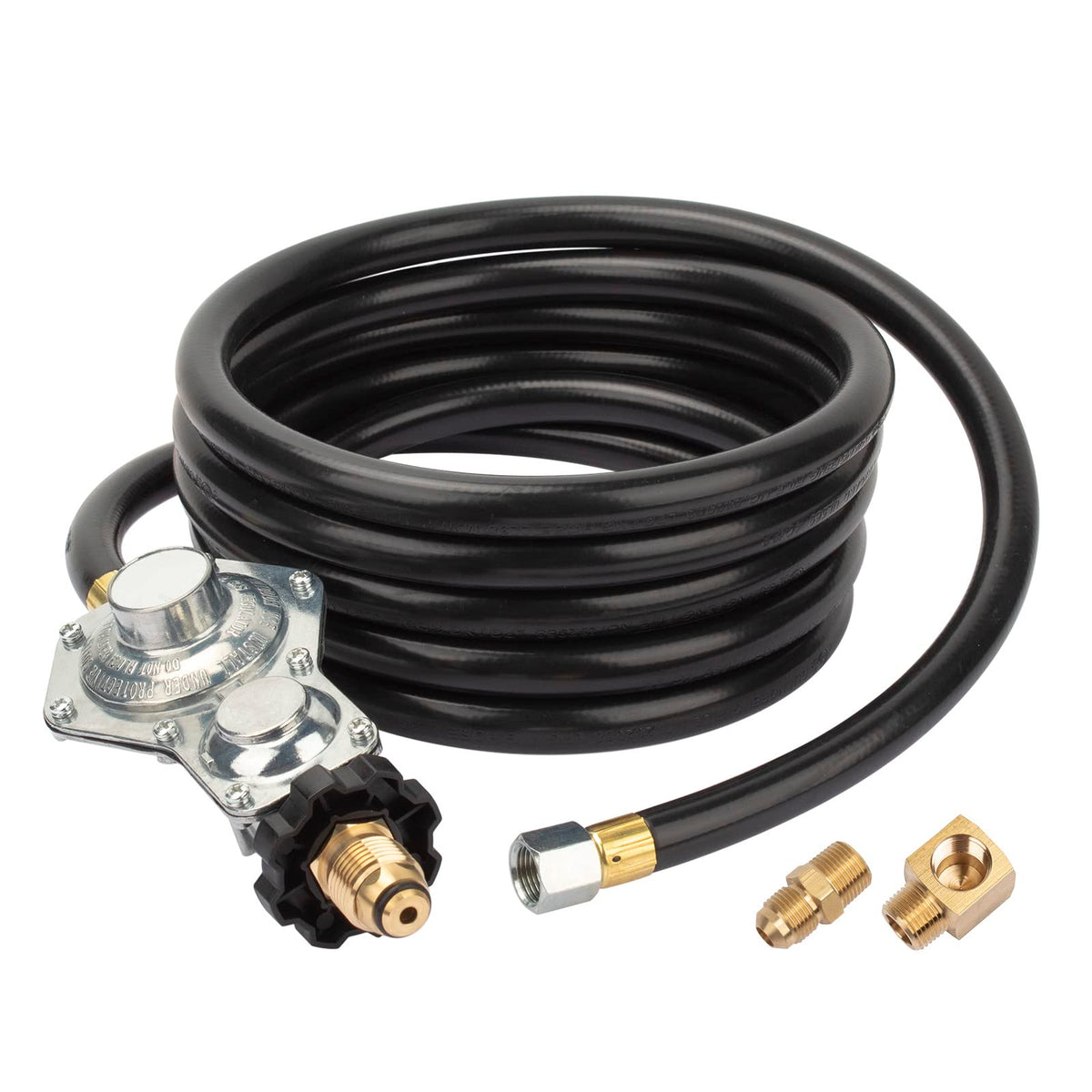 PalpitateC F273684 front assembly showing full hose and connectors for reliable hookup