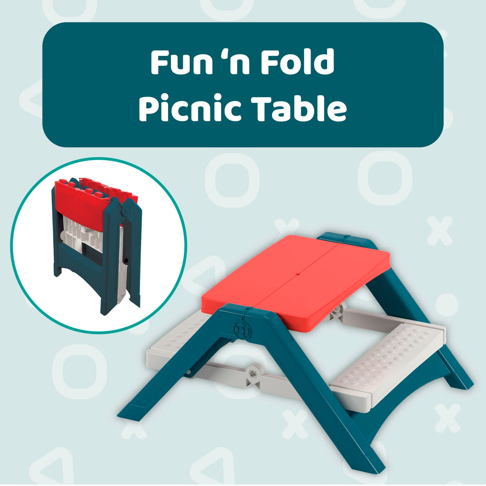 PalPlay close-up of tabletop texture and easy-clean plastic surface