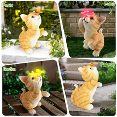 PaLuQiYa butterfly-on-nose detail adding whimsical charm to garden decor