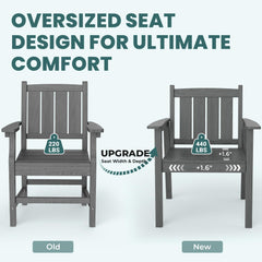 Pamapic chair armrest detail showing comfortable contoured support