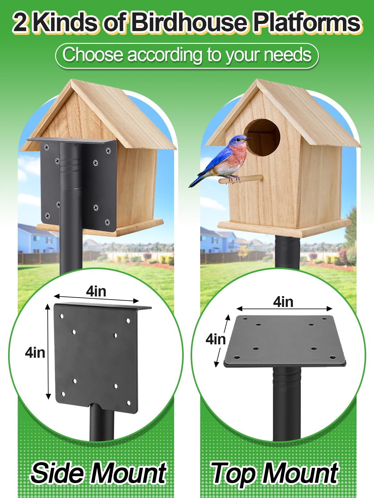 PAMASE five-prong ground base anchored in soil for strong wind resistance