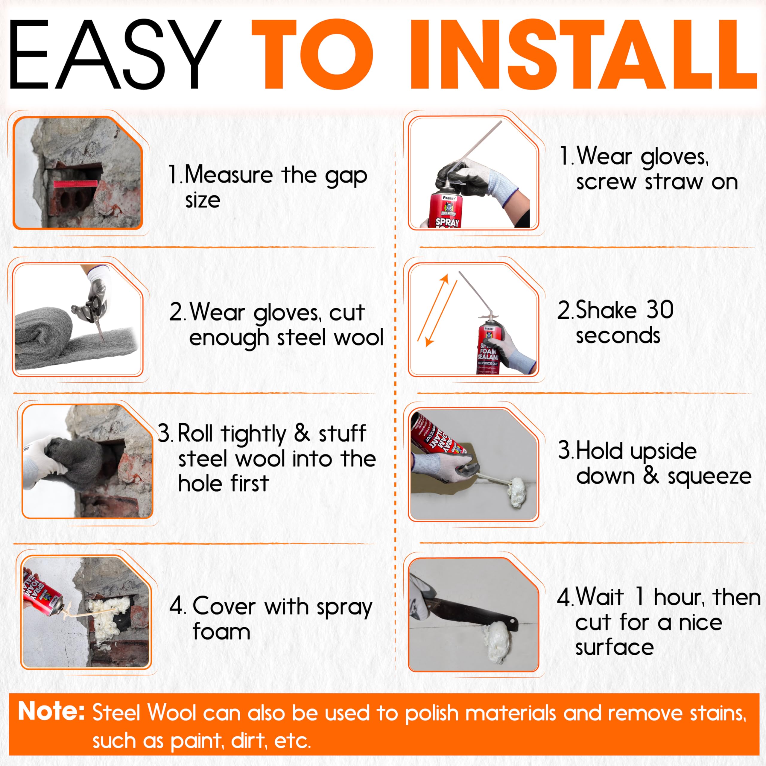 PAMAZY kitchen lifestyle scene showing sealed vent and rodent prevention benefit