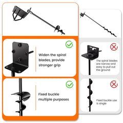 Pamofuper drill nut sleeve accessory for fast electric installation