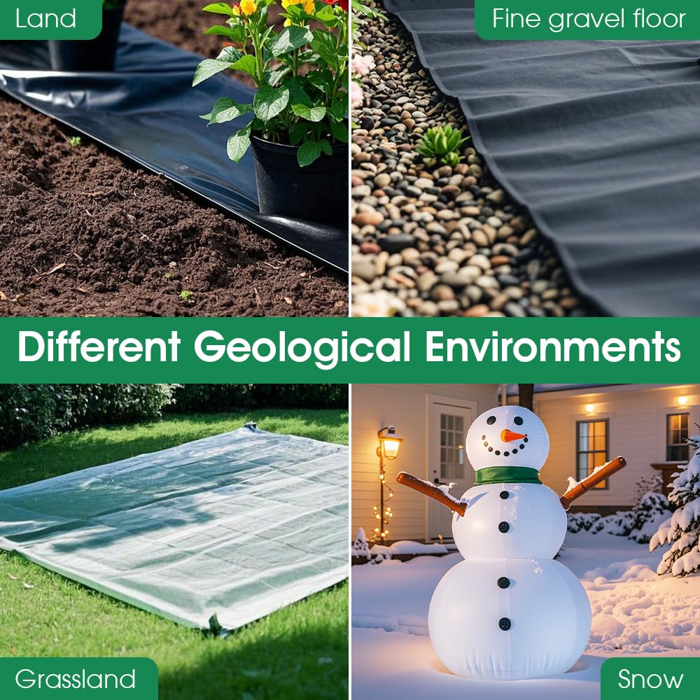 Pamofuper lifestyle image of garden bed installation showing quick, durable anchoring