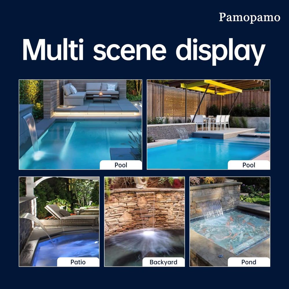 Pamopamo installed in garden setting showing decorative impact and ambiance benefit