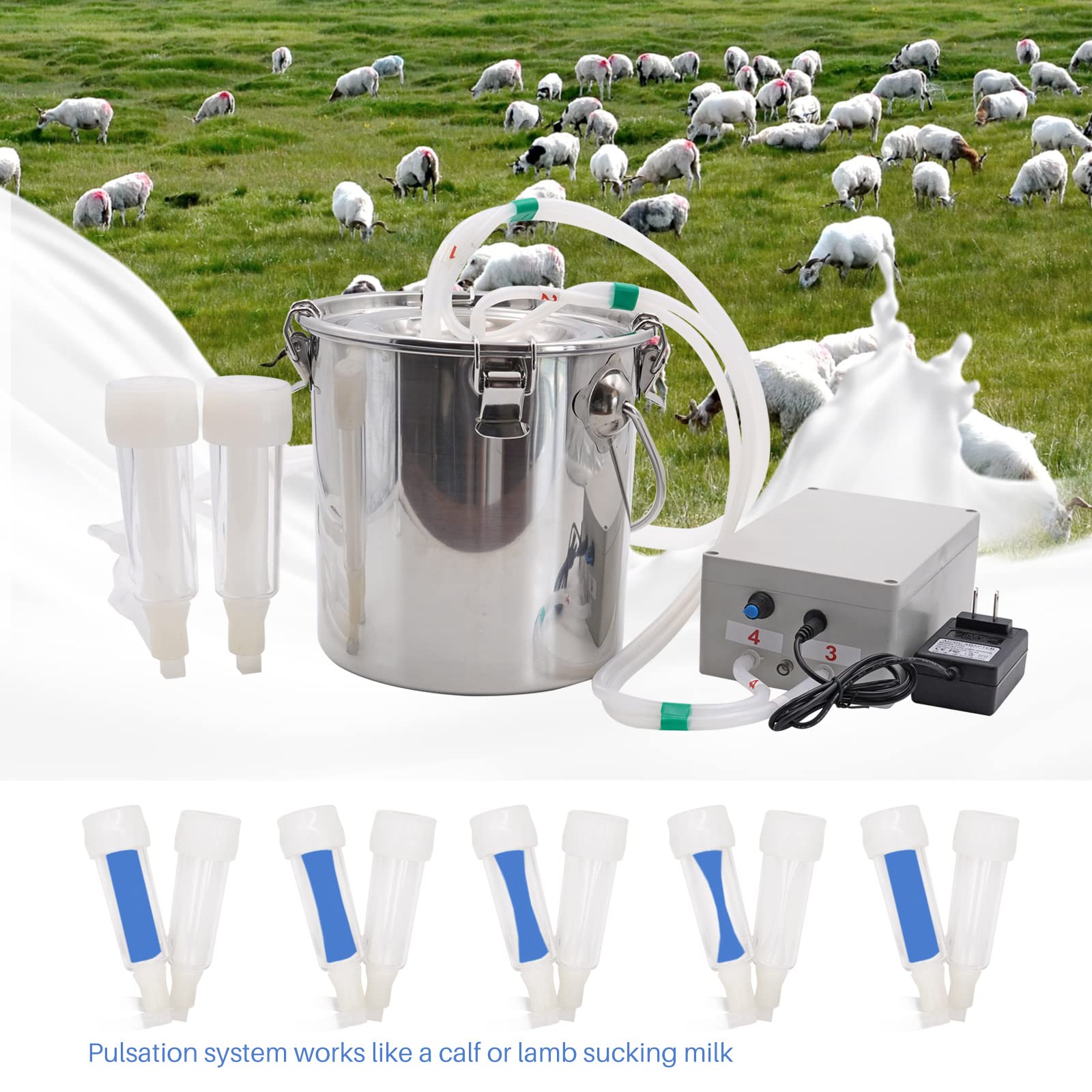 PAMUNULA accessories laid out showing included parts for easy setup and cleaning