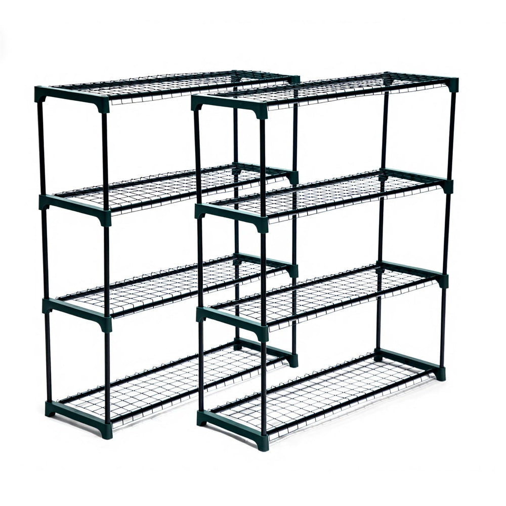 Panana in greenhouse lifestyle scene showing efficient use of vertical space