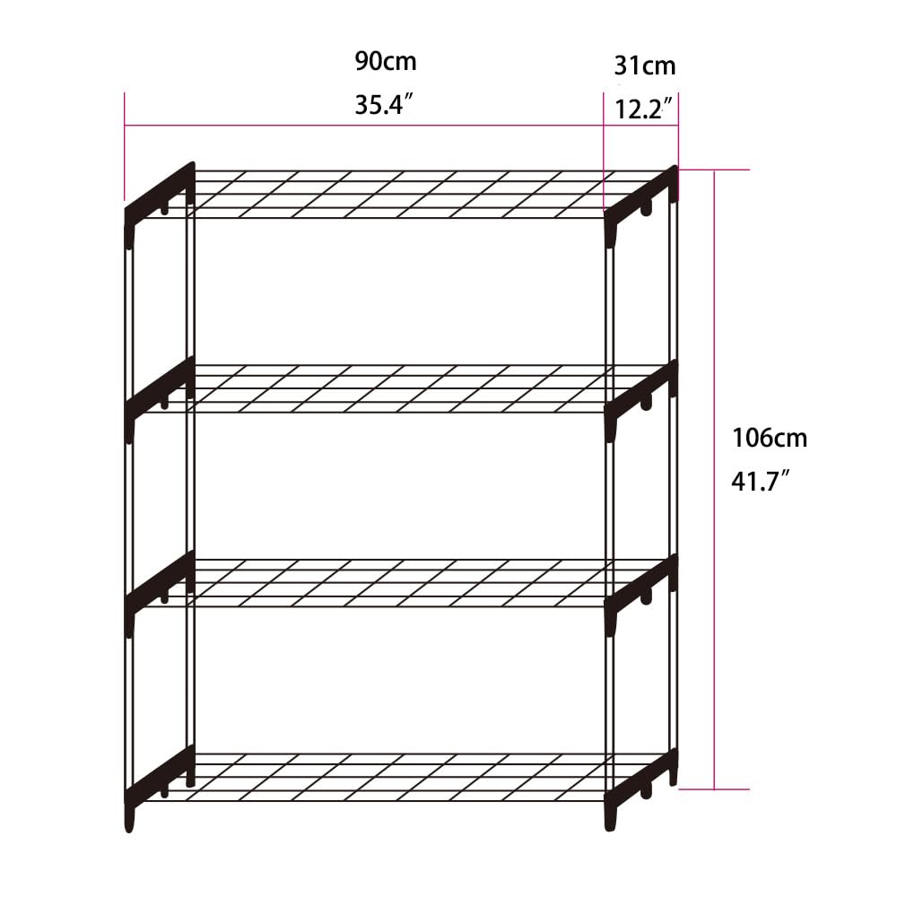 Panana rack next to seed trays showing scale and capacity for propagation