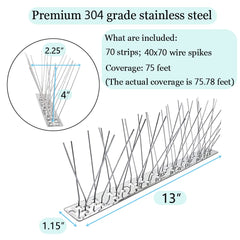 PANGCH strip bent to fit a corner delivering a custom-fit solution
