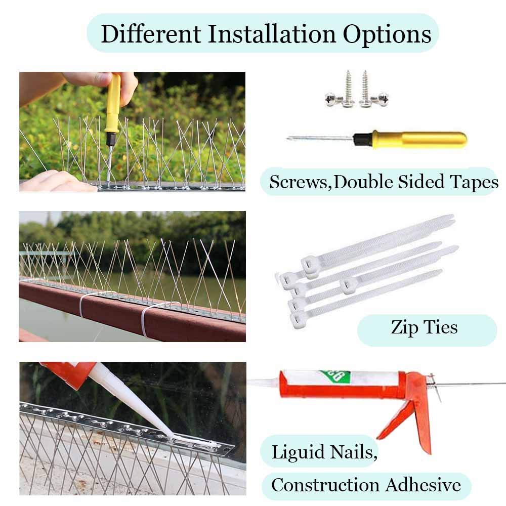 PANGCH close-up of stainless spike tips highlighting durable corrosion resistance