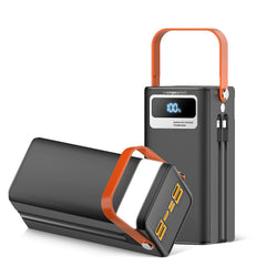 pangootek front panel showing ports and multiple outputs for versatile charging
