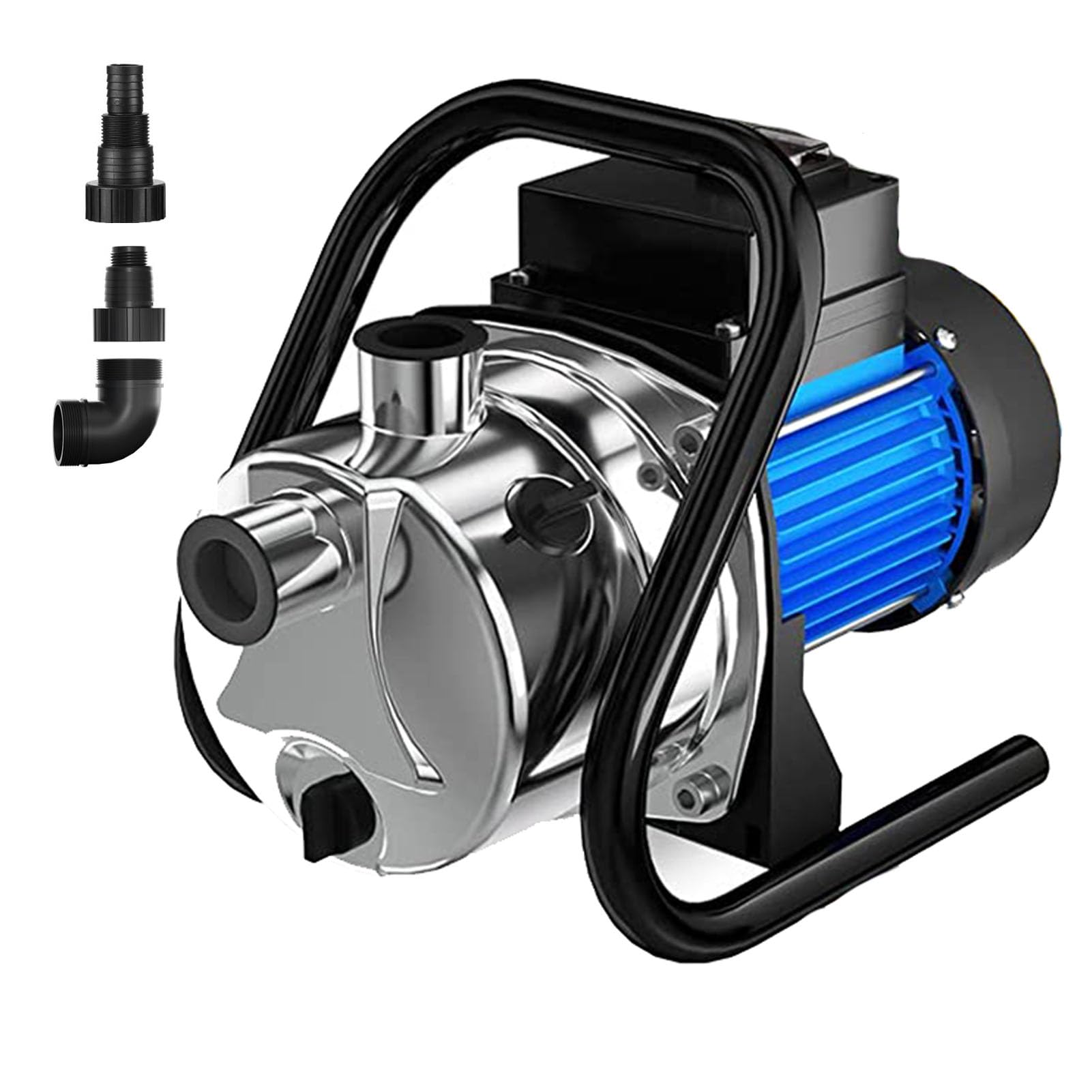 PANRANO front view of pump showing controls and compact design for portability